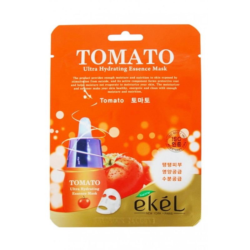 Ekel Tomato Ultra Hydrating Essence Mask / Маска тканевая с экстрактом томата, 25 гр