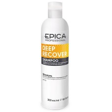 EPICA Deep Recover / Шампунь для восстановления поврежденных волос с маслом сладкого миндаля и экстрактом ламинарии, 300 мл