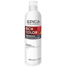 EPICA Rich Color / Шампунь для окрашенных волос с маслом макадамии и экстрактом виноградной косточки, 300 мл