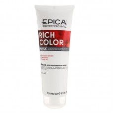 EPICA Rich Color / Маска для окрашенных волос с маслом макадамии и экстрактом виноградной косточки, 250 мл
