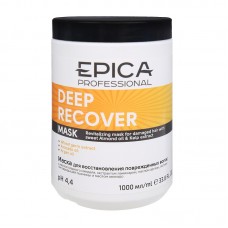 EPICA Deep Recover / Маска для восстановления поврежденных волос с маслом сладкого миндаля и экстрактом ламинарии, 1000 мл