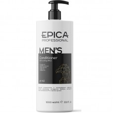 EPICA "MEN'S", Мужской кондиционер с охлаждающим эффектом, маслом апельсина и экстрактом бамбука, 1000 мл