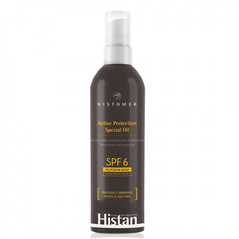 Масло-бронзатор для лица и тела SPF6 / ACTIVE PROTECTION OIL SPF6, 200 мл,, HISTOMER