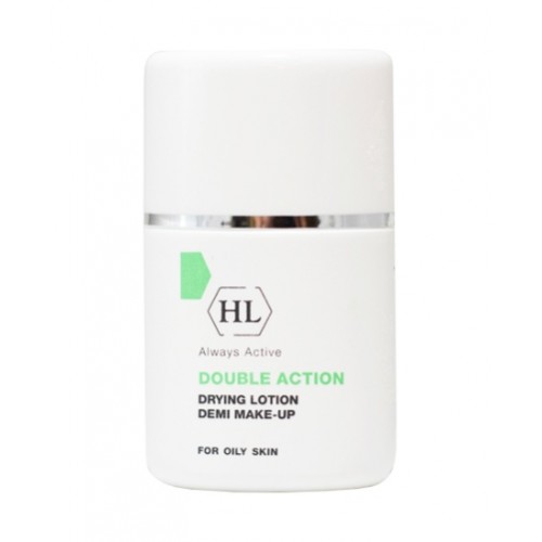 DOUBLE ACTION Drying lotion demi make up / Подсушивающий лосьон с тоном, 30мл,, HOLY LAND