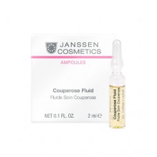 Couperose Fluid, Сосудоукрепляющий концентрат для кожи с куперозом (в ампулах), 7 х 2 мл.