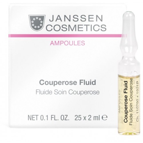 Couperose Fluid, Сосудоукрепляющий концентрат для кожи с куперозом (цена за шт), 25 х 2 мл.