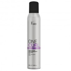 Kezy One Curl mild semi-permanent wave Однофазная полустойкая щадящая завивка с серицином и экстрактом фиалки 250 мл