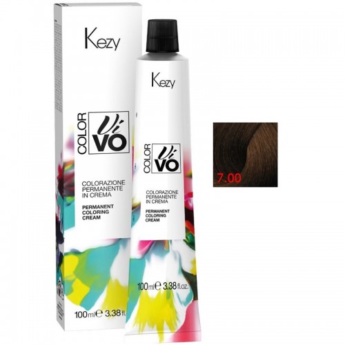 Kezy Color Vivo 7.00 Перманентная крем-краска для волос 100 мл