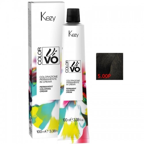 Kezy Color Vivo 5.00P Перманентная крем-краска для волос 100 мл