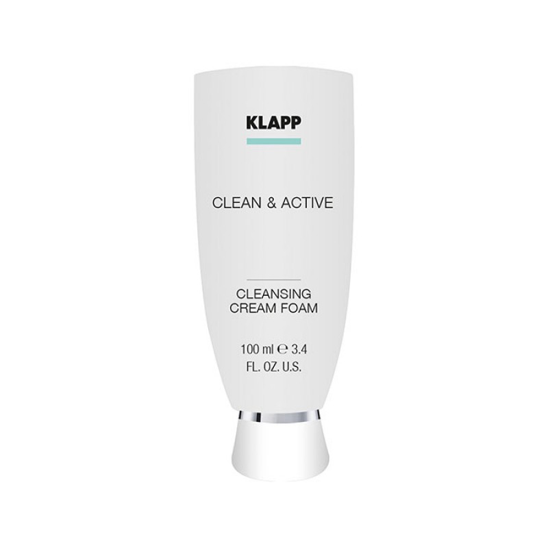 Очищающая пенка, ПРОФ, CLEAN & ACTIVE Cleansing Foam, 100 мл., CLEAN & ACTIVE / ОЧИЩЕНИЕ КОЖИ, KLAPP