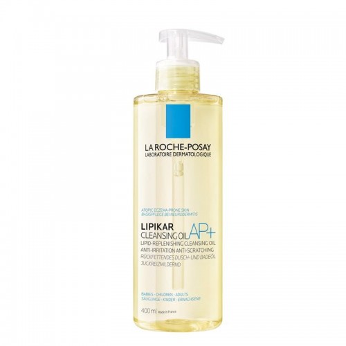 LIPIKAR Cleansing Oil AP+ / ЛИПИКАР АП+ Очищающее масло для купания, 400 мл, LA ROCHE-POSAY