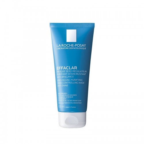 EFFACLAR ОЧИЩАЮЩАЯ МАТИРУЮЩАЯ МАСКА, 100 мл,, LA ROCHE-POSAY