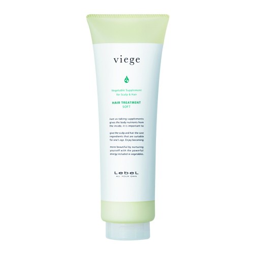 Маска для глубокого увлажнения волос Viege Treatment Soft, 240мл,, LEBEL