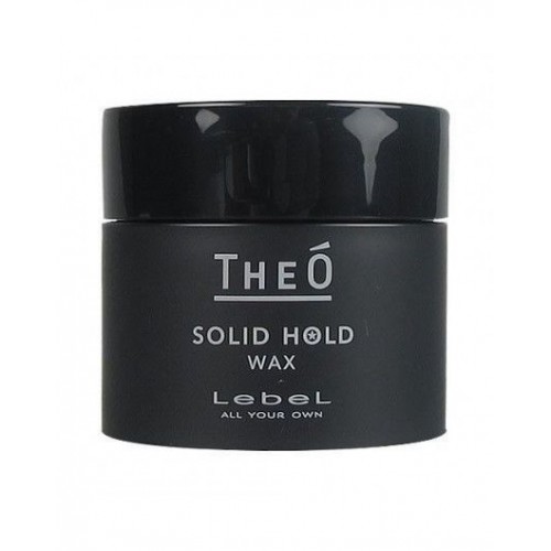 Theo Wax Solid Hold, Воск для укладки волос сильной фиксации, 60 гр.,, LEBEL