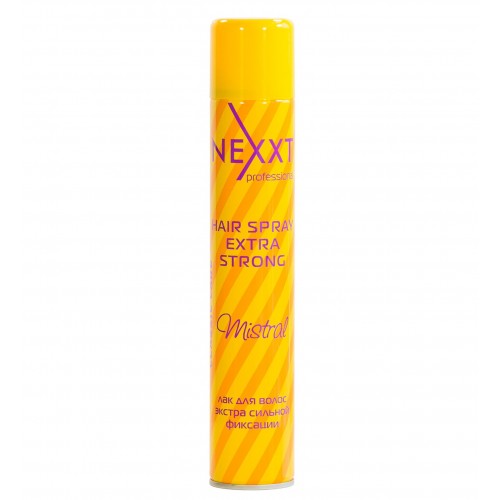 Nexxt Hair Spray Extra Strong Mistral / Лак для волос эктрасильной фиксации, 400 мл
