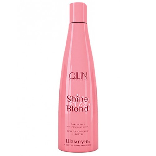 OLLIN SHINE BLOND Шампунь с экстрактом эхинацеи, 300 мл