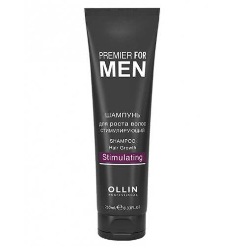 OLLIN PREMIER FOR MEN Шампунь для роста волос стимулирующий, 250 мл