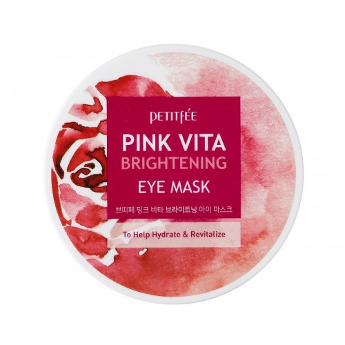 Pink Vita Brightening Eye Mask / Набор тканевых патчей для век ОСВЕТЛЕНИЕ, 60 шт
