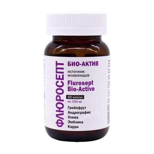 plyB.106.1, Флюросепт Био-Актив (Flurosept Bio-Active), 60 капс., Pleyana