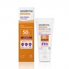 REPASKIN SILK TOUCH Facial sunscreen SPF 50 – Средство солнцезащитное с нежностью шелка для лица СЗФ 50, 50 мл