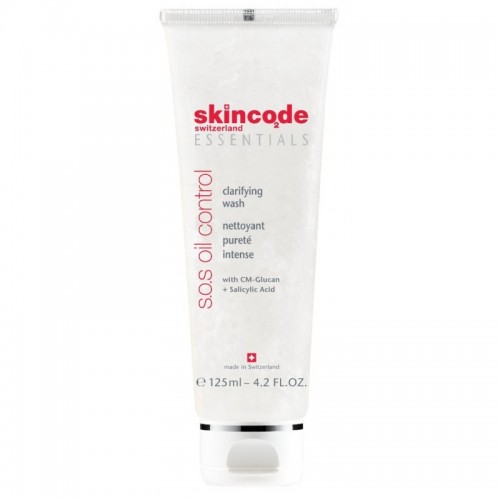 СКИНКОД СОС Очищающее средство для жирной кожи, 125 мл, Жирная кожа S.O.S OIL CONTROL, SKINCODE