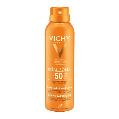 Увлажняющий спрей-вуаль для тела SPF 50, 200мл,, VICHY