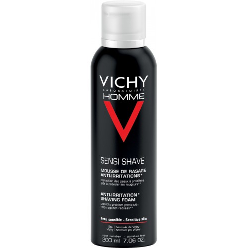 Sensi Shave / Пена для бритья против раздражения кожи, 200мл,, VICHY